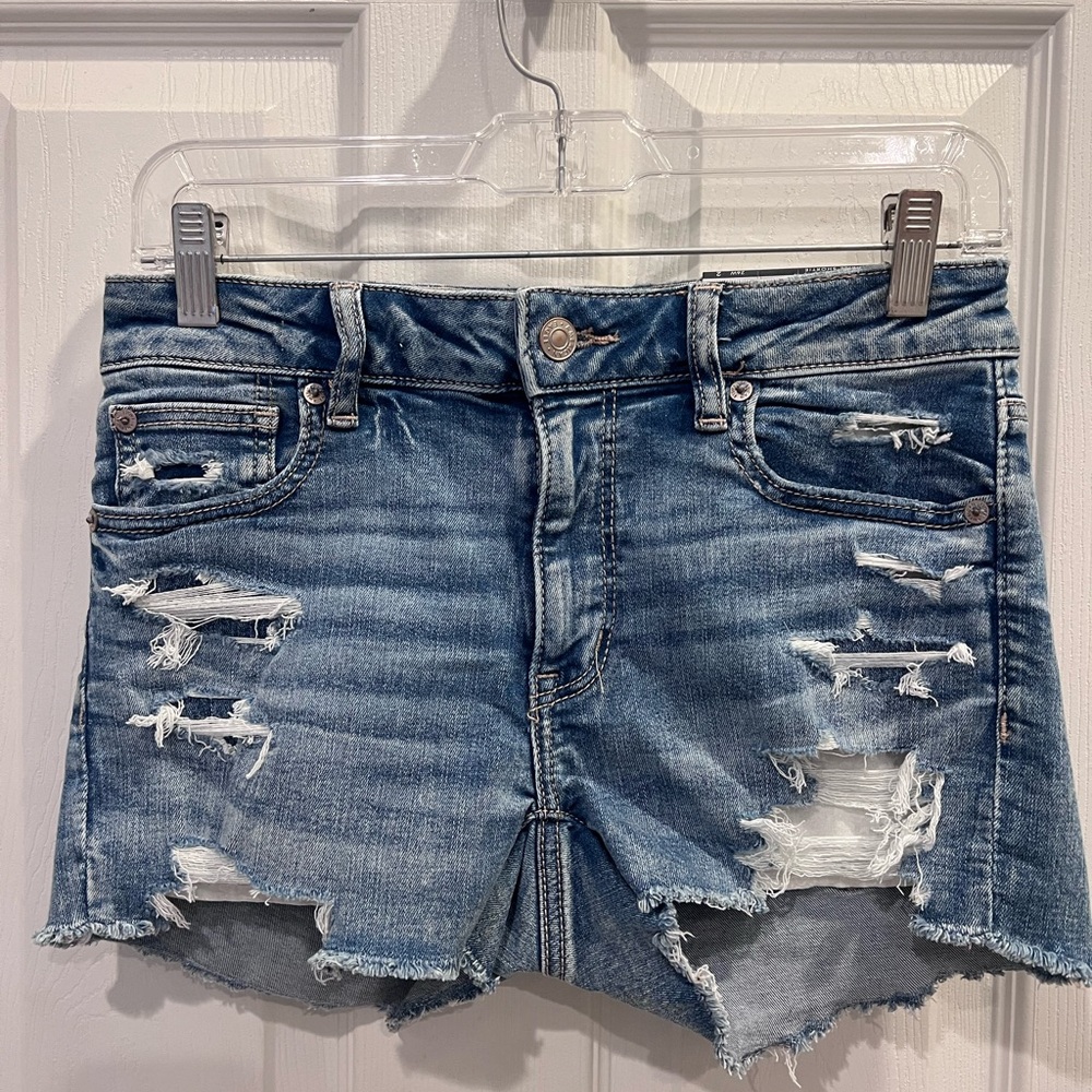 American Eagle Outfitters Blue Denim Shorts